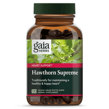 Load image into Gallery viewer, Gaia Herbs Hawthorn Supreme 60 Capsules Cardiovascular and Heart Health Support
