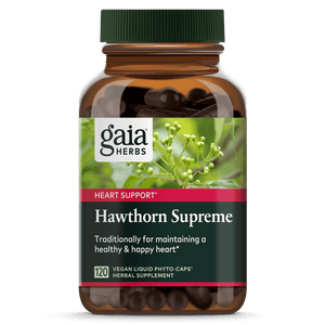 Gaia Herbs Hawthorn Supreme 60 Capsules Cardiovascular and Heart Health Support