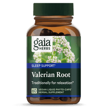 Load image into Gallery viewer, Gaia Herbs Pro Valerian Restful Sleep Support 60 Liquid Phyto Caps Supplement
