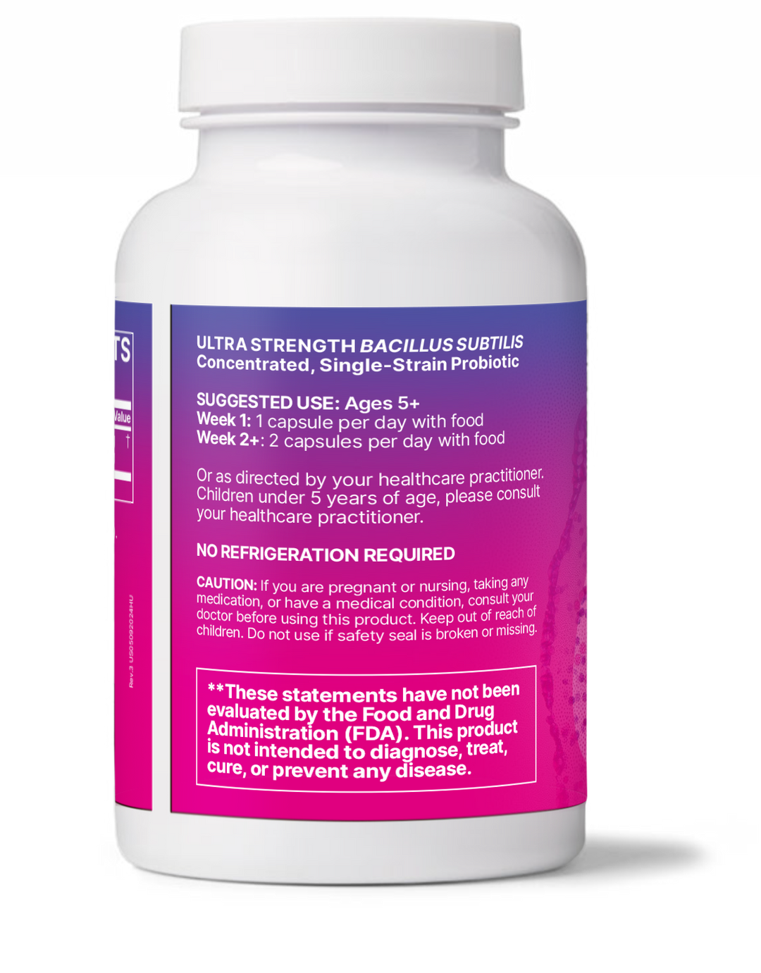 Microbiome Labs HU58 Probiotic 60 Caps Support Gut Health and Microflora Balance