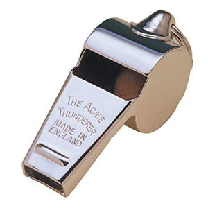 Hiatt Thompsons 60.5 Nickel Sports Whistle Silver Loud Durable Training Gear