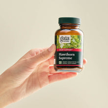 Load image into Gallery viewer, Gaia Herbs Hawthorn Supreme 60 Capsules Cardiovascular and Heart Health Support
