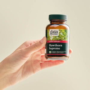 Gaia Herbs Hawthorn Supreme 60 Capsules Cardiovascular and Heart Health Support