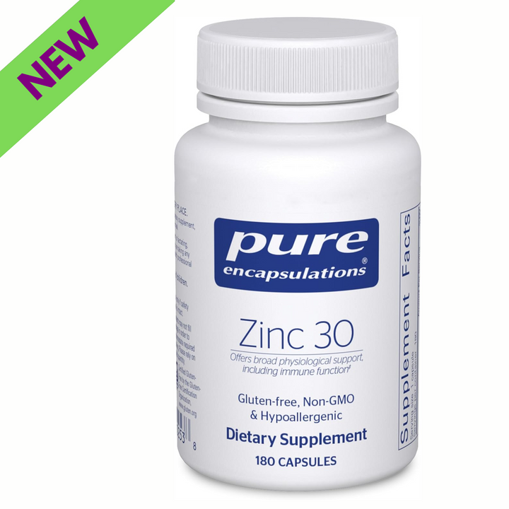 Pure Encapsulations Zinc 30 mg Supports Immune Health Picolinate 180 Capsules