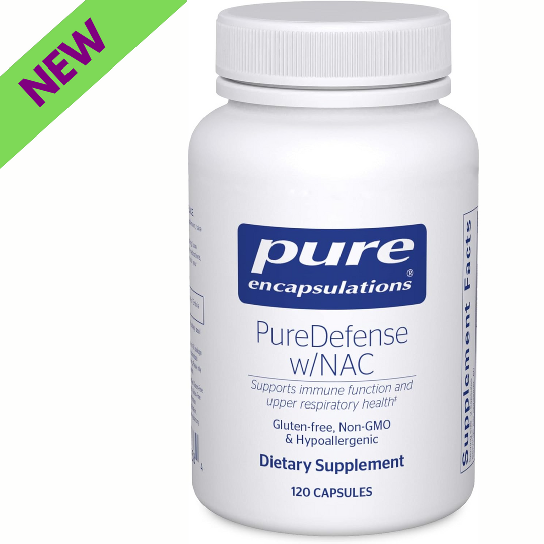 Pure Encapsulations PureDefense NAC Supports Immune Respiratory Health 120 Caps