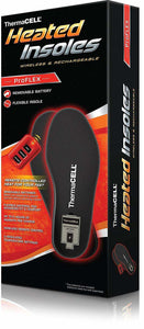 Thermacell ProFlex Heated Insoles Small Fits Toe Warmer For Men and Women