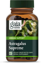 Load image into Gallery viewer, Gaia Herbs 3-in-1 Immune Support Astragalus Supreme 60 Capsules
