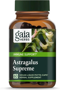 Gaia Herbs 3-in-1 Immune Support Astragalus Supreme 60 Capsules