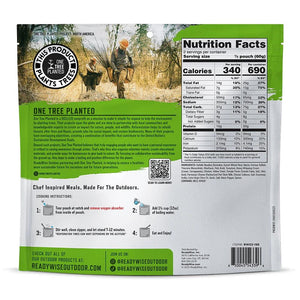 ReadyWise Outdoor Pro Meal Farfalle Alla Vodka Chicken Freeze Dried Food 10 PACK