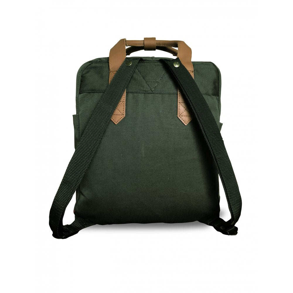 Mochila Faraday Cavestock Daypack n.° 66 color oliva con bloqueo RFID