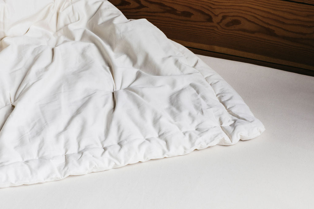 Edredón de lana orgánica certificada Holy Lamb Perfect Comfort Twin 68” x 86”