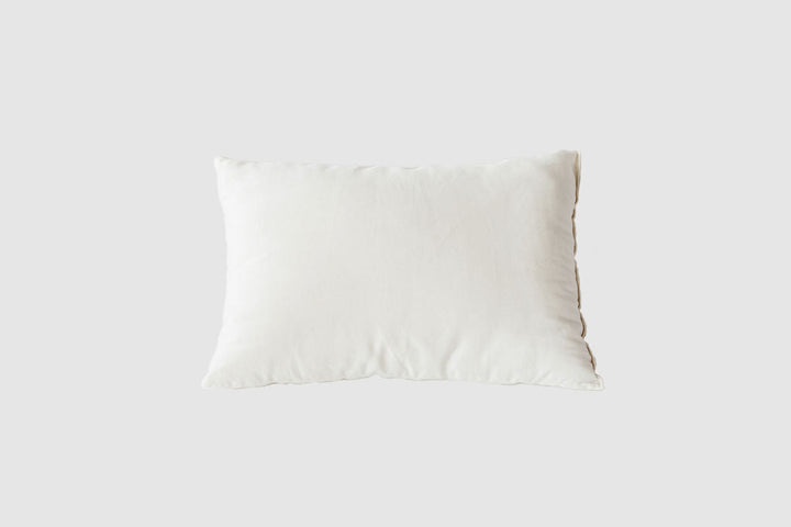 Holy Lamb Wool Filled Bed Pillows Queen Size Extra Thick 20” x 30” in white fluffiness.