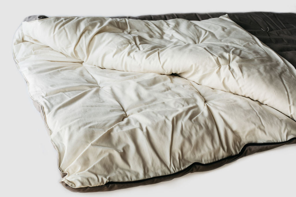 Holy Lamb All Natural Wool Sleeping Bag Warm Cozy Regular Size Eco Friendly