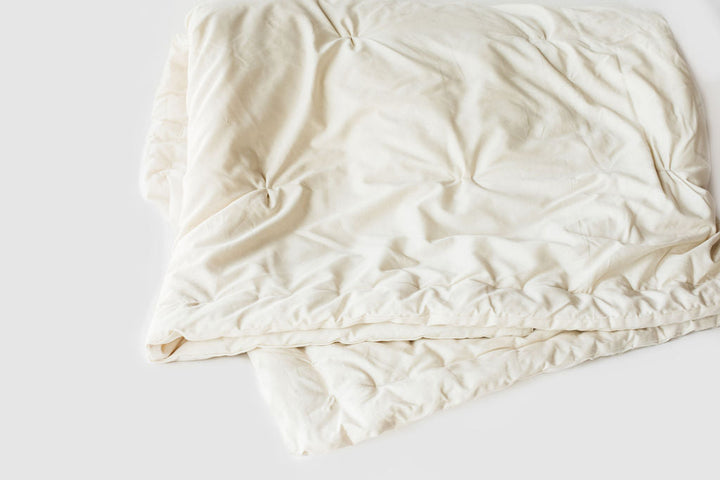 Edredón de lana orgánica certificada Holy Lamb Perfect Comfort Twin 68” x 86”