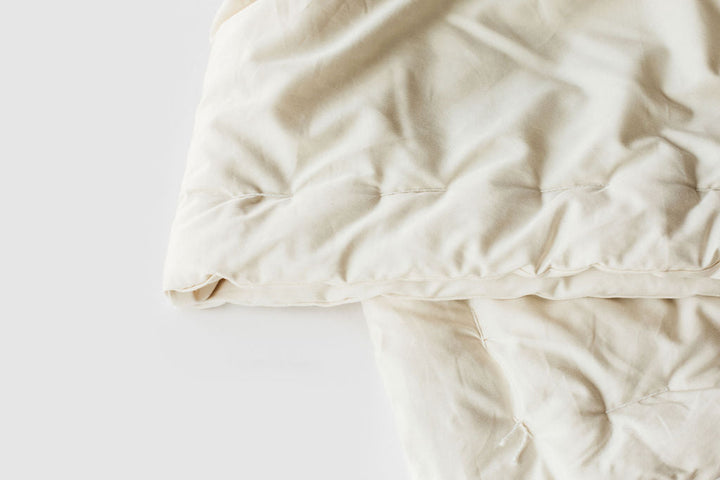 Edredón de lana orgánica certificada Holy Lamb Perfect Comfort Twin 68” x 86”