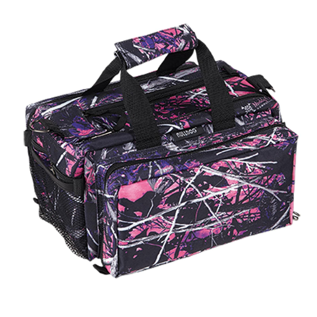 Deluxe Muddy Girl Camo Range Bag 13x7x7in Nylon Adjustable Strap