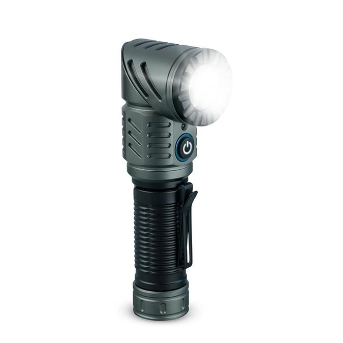 Konus 2K Flashlight 1500 Lumen Rechargeable 2500 Lumen Turbo Rotate Outdoor