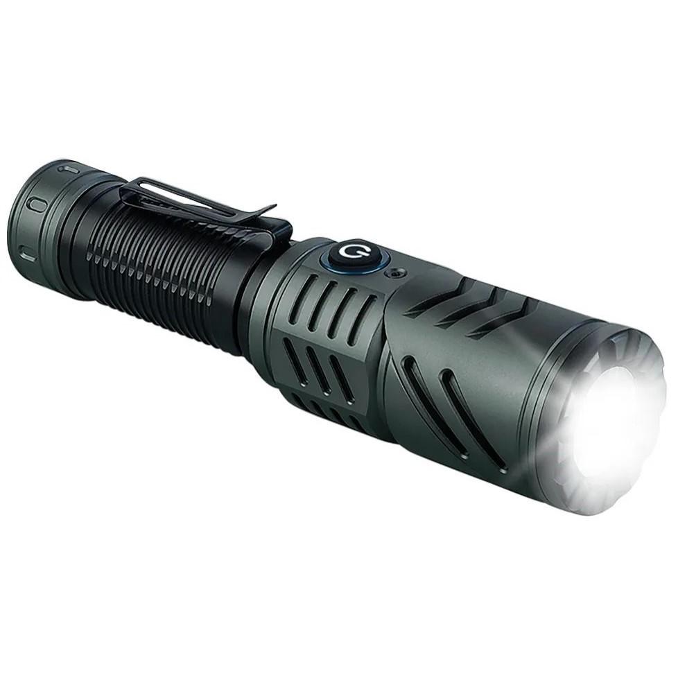 Konus 2K Flashlight 1500 Lumen Rechargeable 2500 Lumen Turbo Rotate Outdoor