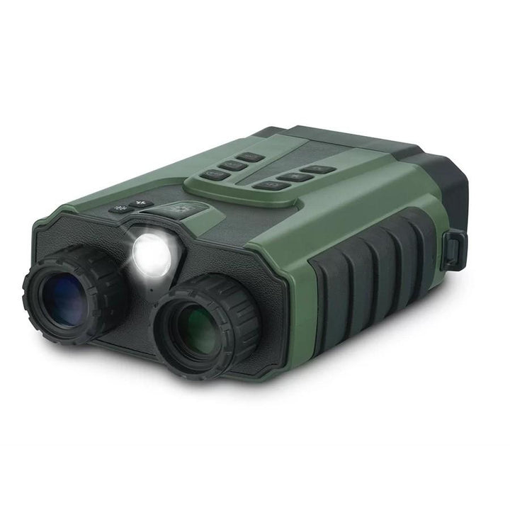 Binoculares digitales de visión nocturna Konus HD con zoom, para fotografía y vídeo, con linterna de 1,5x a 12x