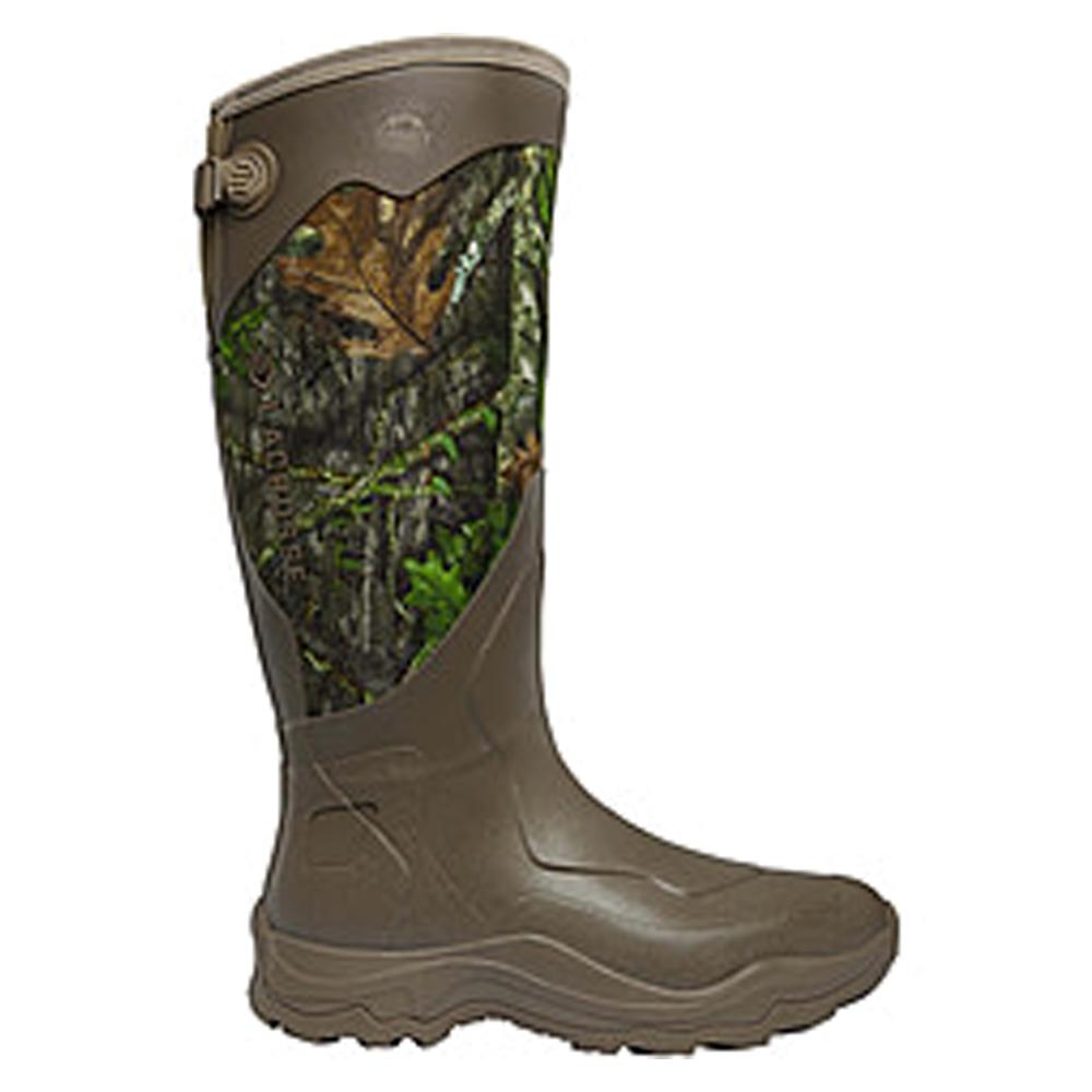 LaCrosse Alpha Agility Snake Boot 17" NWTF Mossy Oak Obsession Size 10