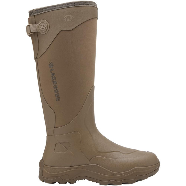 LaCrosse Men Alpha Agility Snake Boot 17 Inch Brown Durable Outdoor Wear Size 11