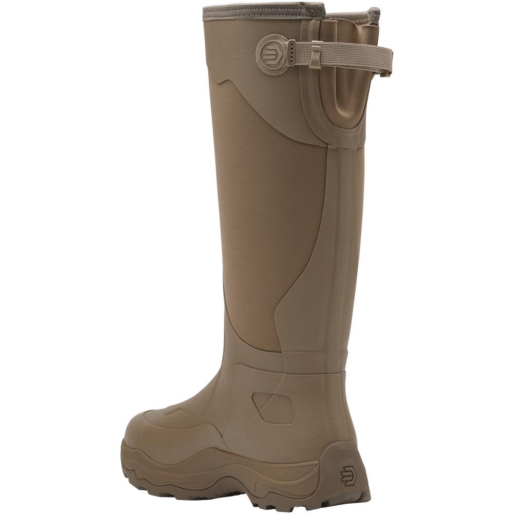 LaCrosse Men Alpha Agility Snake Boot 17 Inch Brown Durable Outdoor Wear Size 11