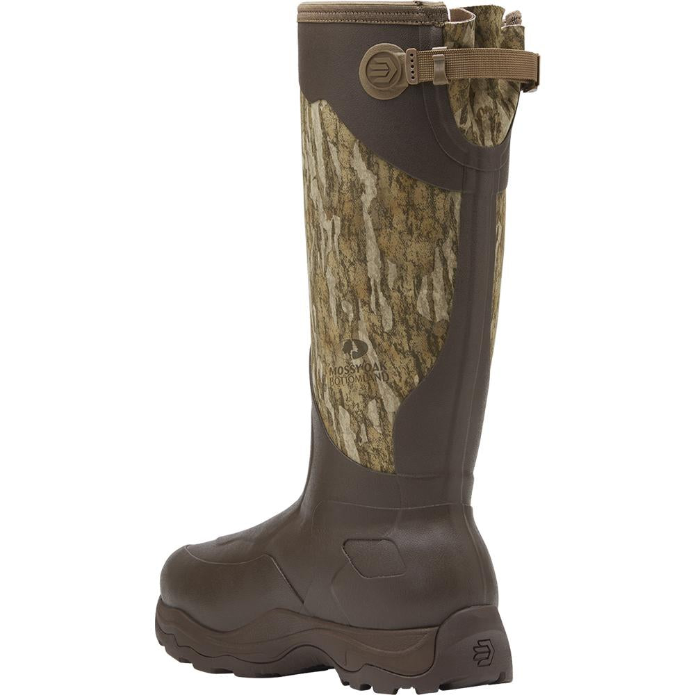 LaCrosse Alpha Agility 17 Inch Mossy Oak Bottomland 800G Boot Outdoor Size 8