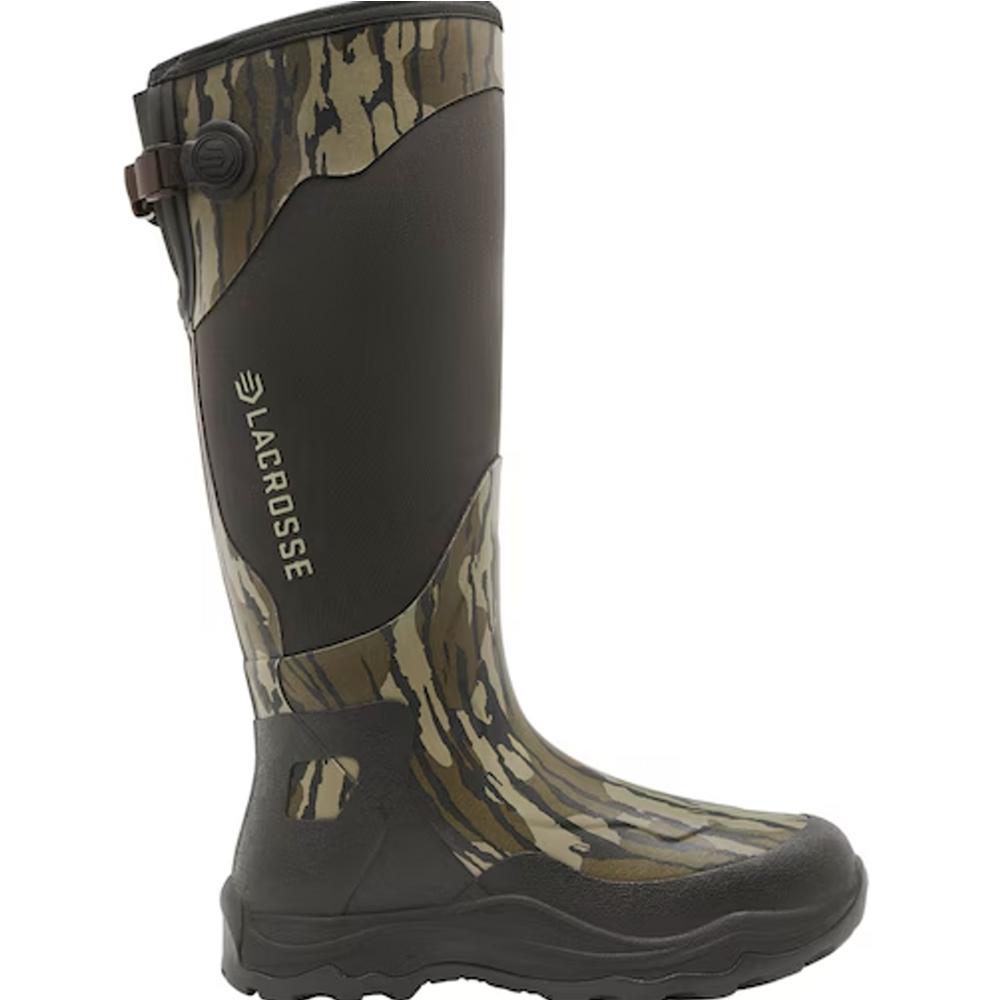 LaCrosse Alpha Agility 17 Inch Mossy Oak Bottomland Boot Outdoor Wear Size 13