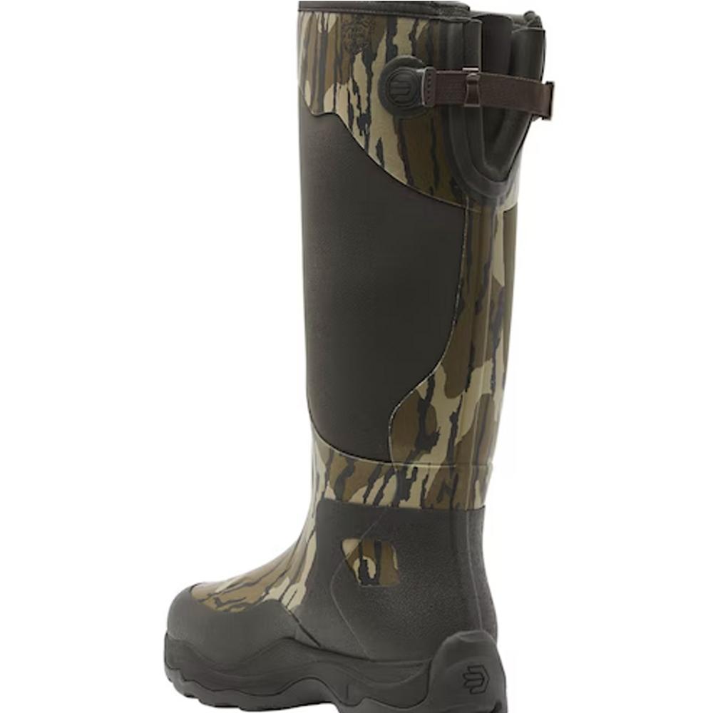 LaCrosse Alpha Agility 17 Inch Mossy Oak Bottomland Boot Outdoor Wear Size 8