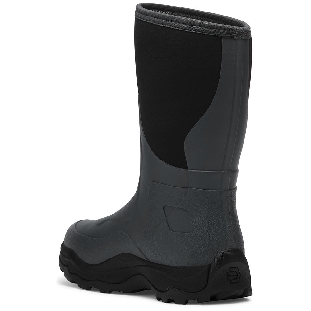 LaCrosse Alpha Agility Field Boot 12" Black/Gray Size 8.