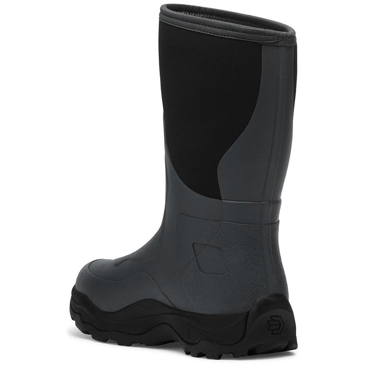 LaCrosse Alpha Agility Field Boot 12" Black/Gray Size 8.