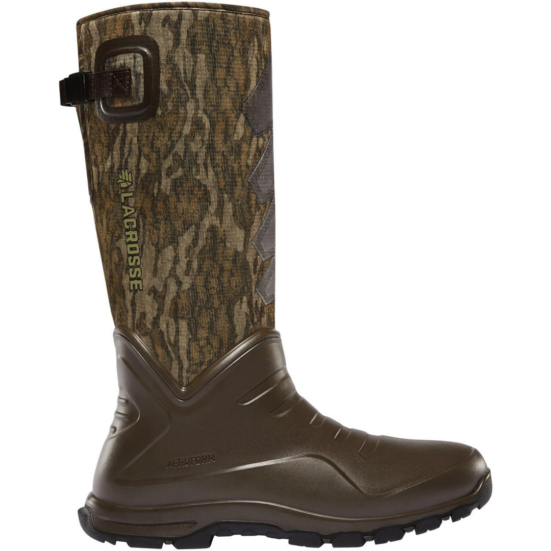 LaCrosse AeroHead Sport 16 Inch Mossy Oak Bottomland Boot Outdoor Wear Size 13