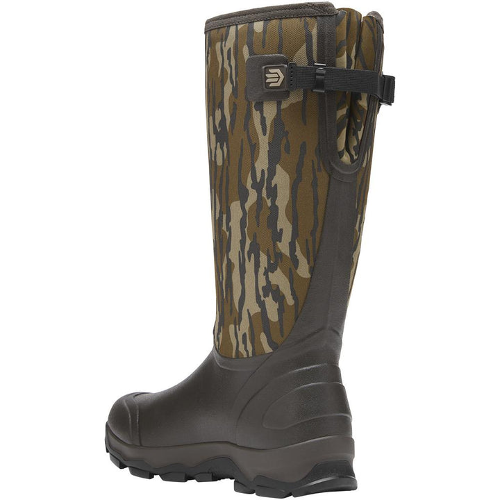 LaCrosse Alpha Lite II Snake Boot 16'' Mossy Oak Orig Bottomland Men Sz 8