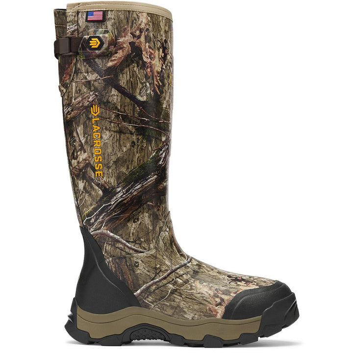 LaCrosse Alpha Evolution 17 Inch Boots Mossy Oak Country DNA 800G Size 12
