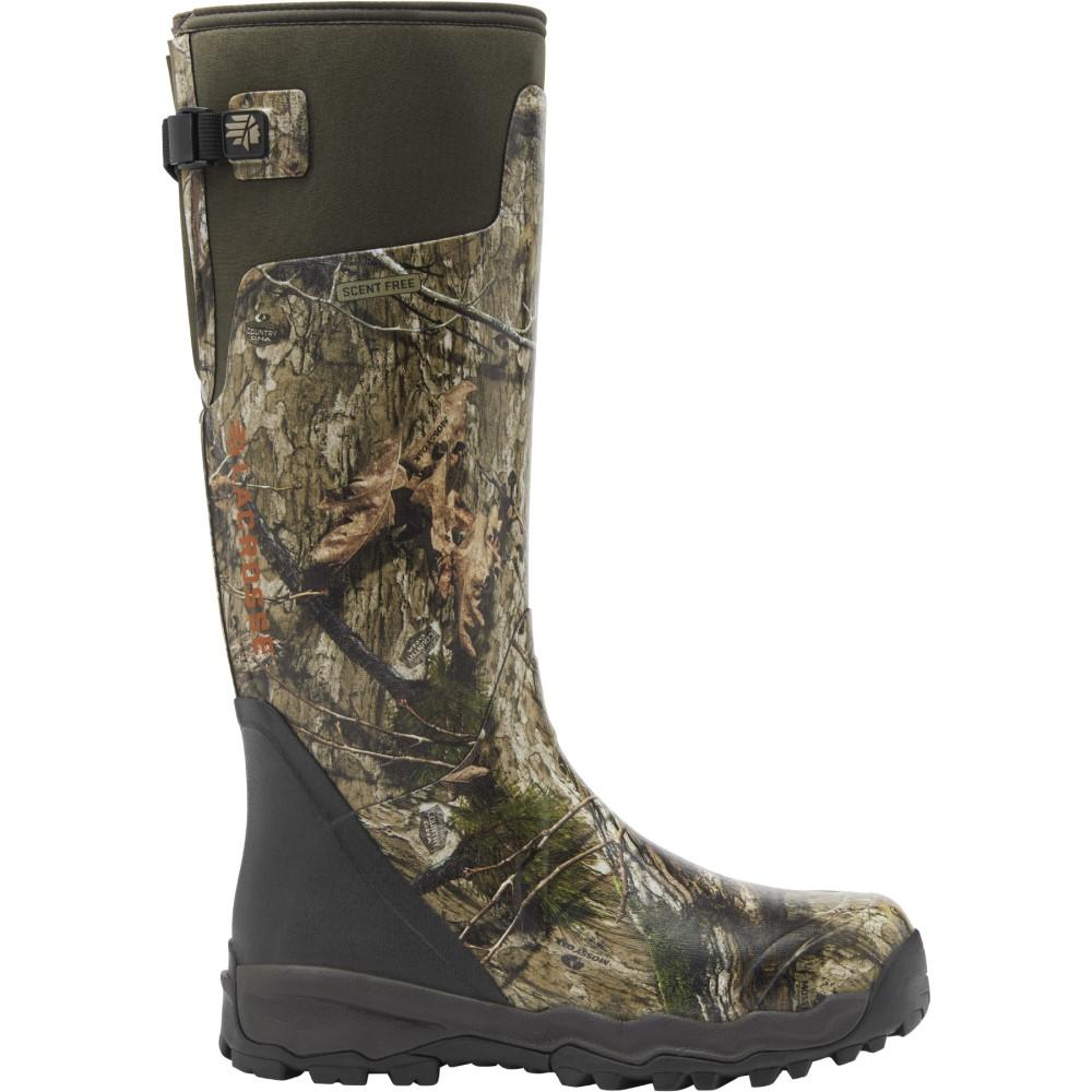 LaCrosse Alphaburly Pro 18 Inch Mossy Oak DNA Boot Durable Outdoor Wear Size 11