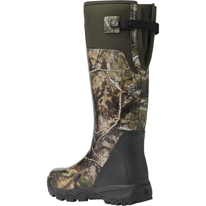 LaCrosse Alphaburly Pro 18 Inch Mossy Oak DNA Boot Durable Outdoor Wear Size 11