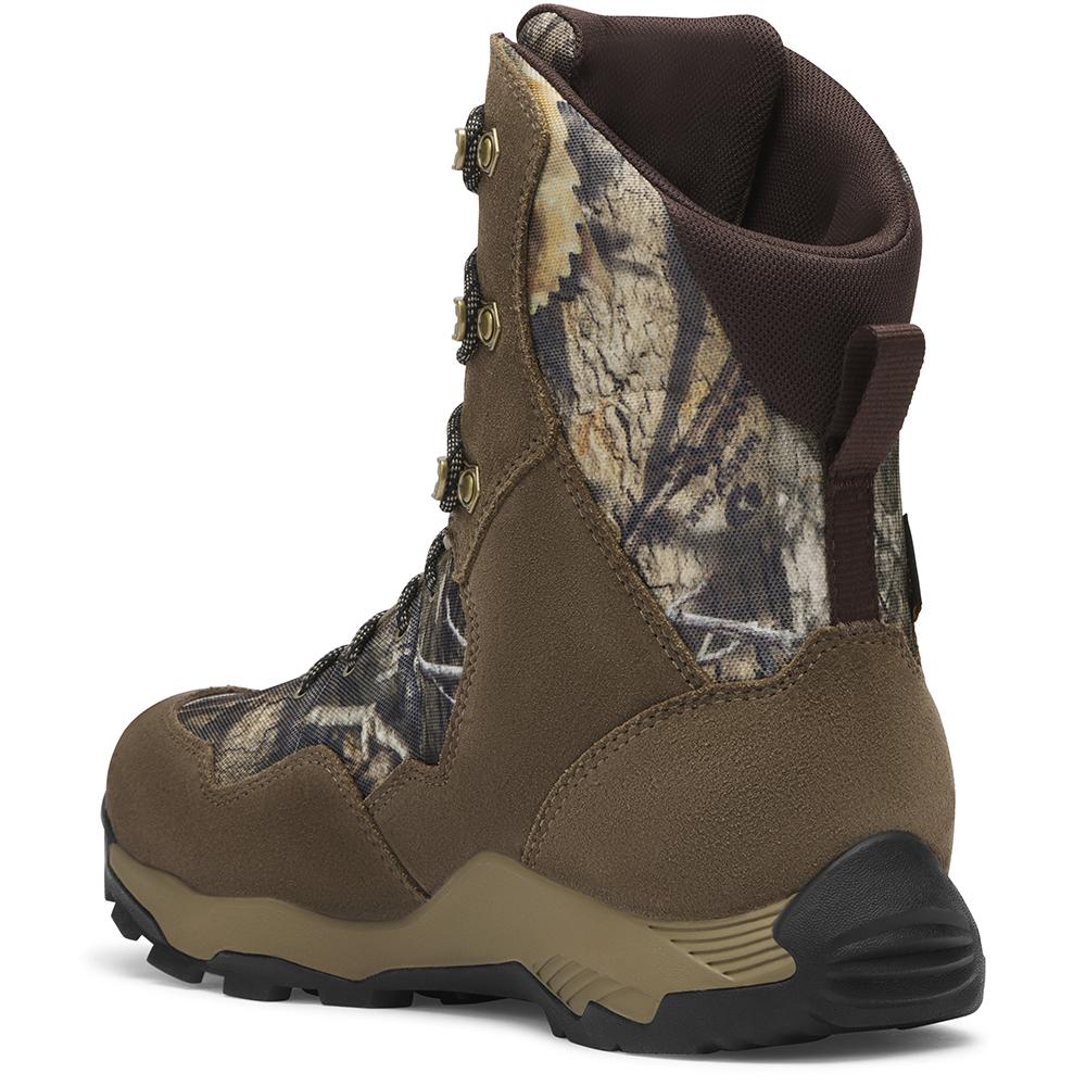 LaCrosse Ridgeback 8 Inch Mossy Oak Country DNA 800G Boot Outdoor Wear Size 9