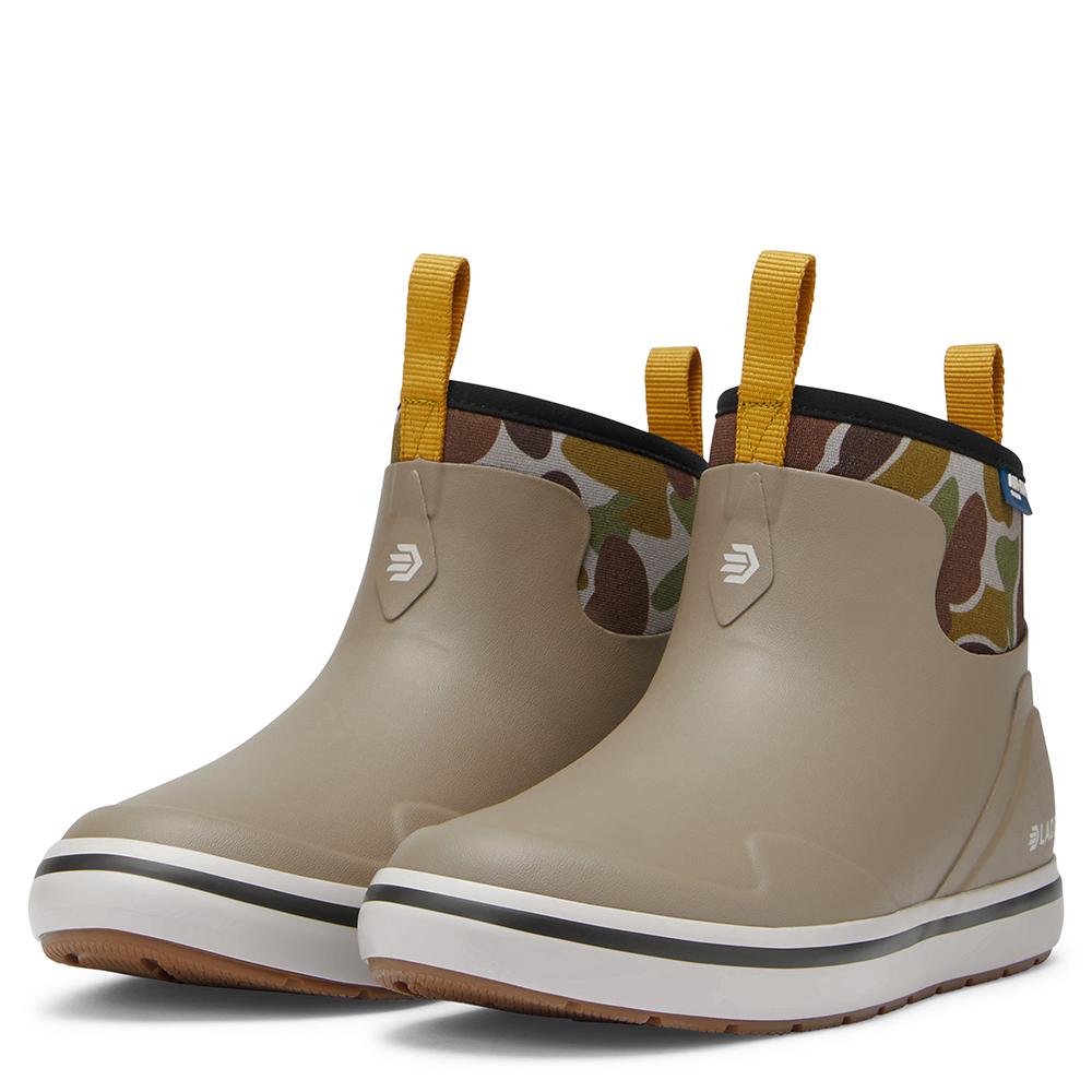 LaCrosse Womens Alpha Deck Boot 6 Inch Timber Wolf Camo Outdoor Comfort Size 8