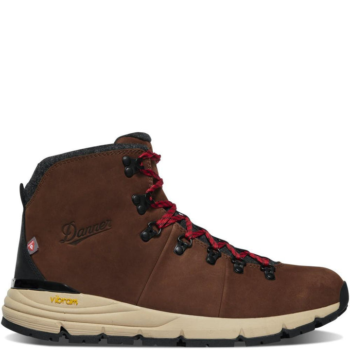 LaCrosse/Danner Mountain 600 4.5" Pinecone/Brick Red 200G Mens Size 08