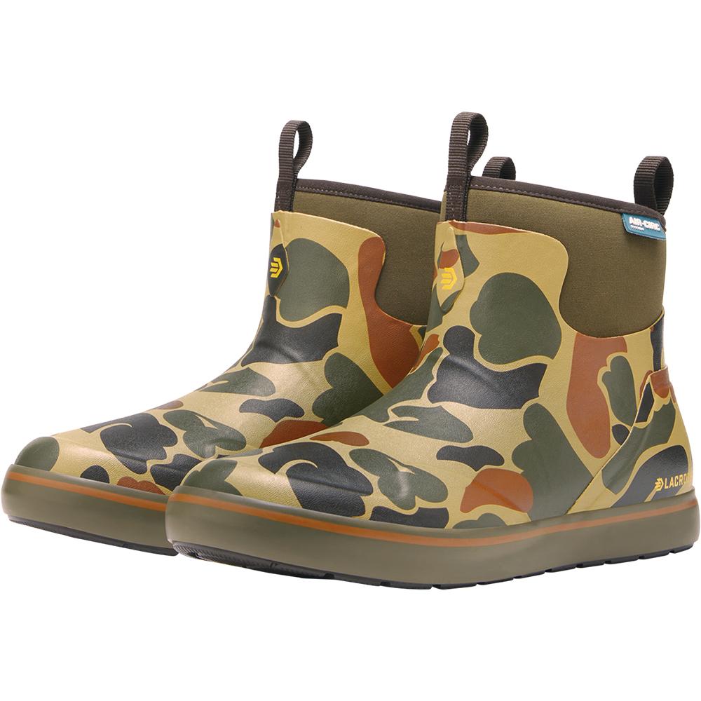 LaCrosse Alpha Deck Boot 6'' Hardwoods Duck Camo Men's Size 11M