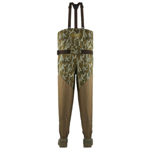 LaCrosse Alpha Agility Select Waders Front Zip Mossy Oak Bottomland 8