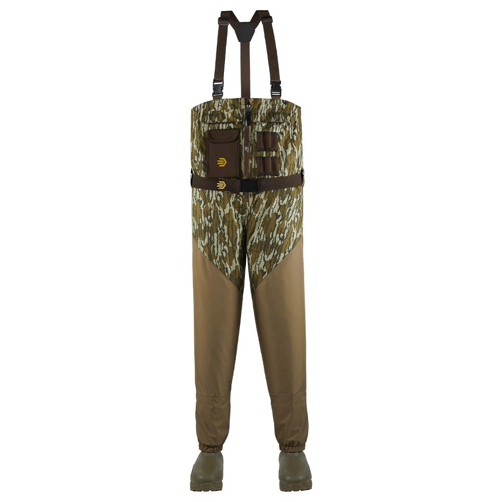 LaCrosse Alpha Agility Select Waders Front Zip Mossy Oak Bottomland 8