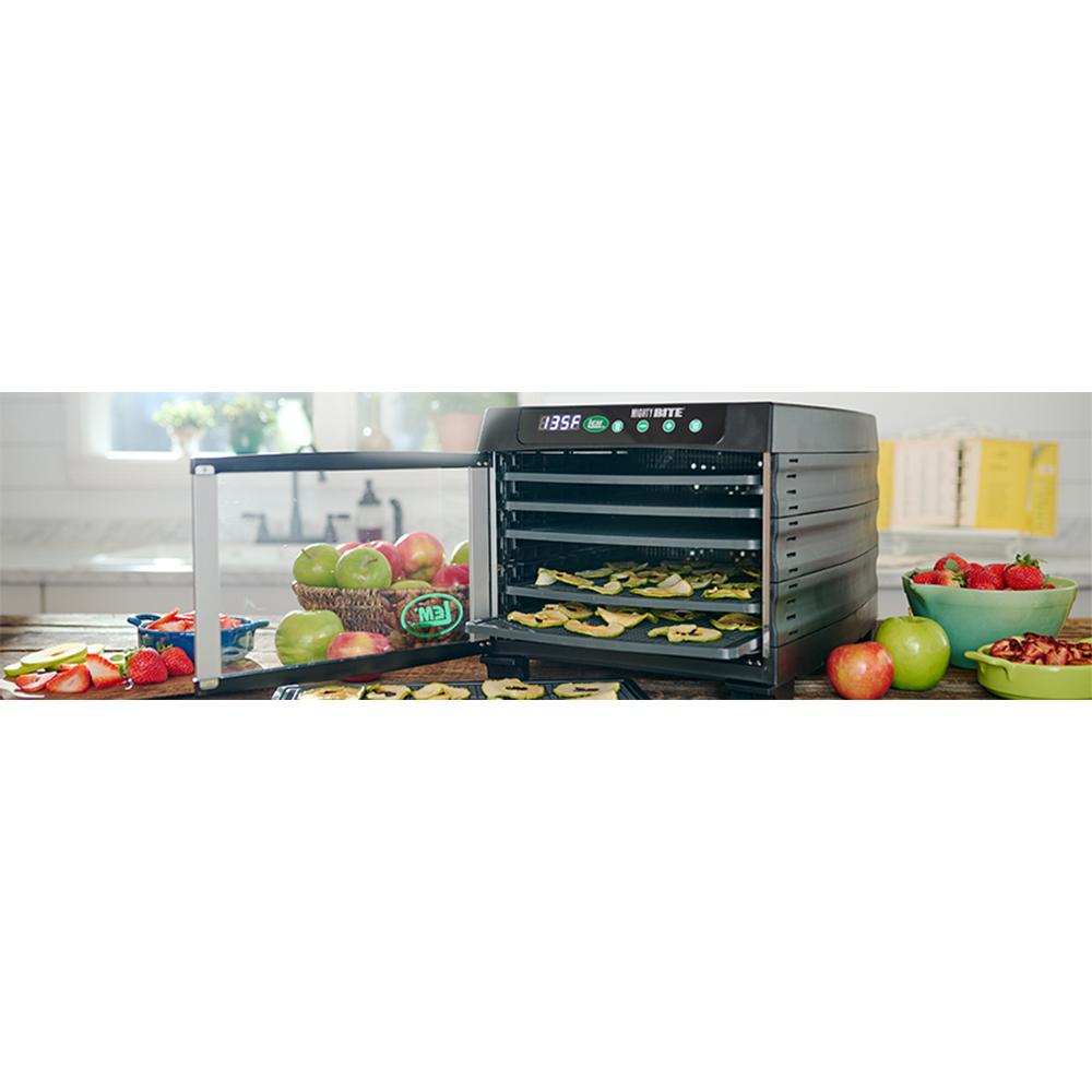 LEM 6-Tray Plastic Dehydrator