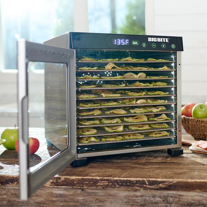 LEM 10-Tray Stainless Steel Dehydrator