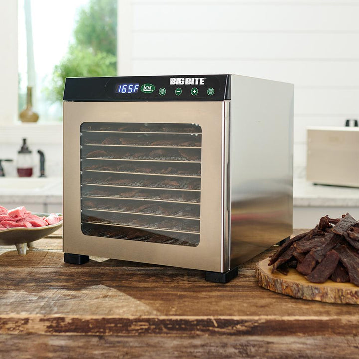 LEM 10-Tray Stainless Steel Dehydrator
