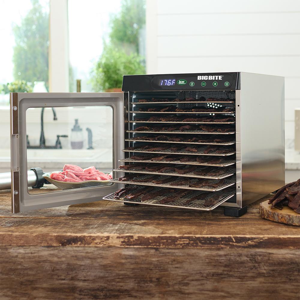 LEM 10-Tray Stainless Steel Dehydrator