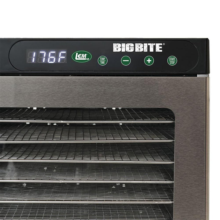 LEM 10-Tray Stainless Steel Dehydrator