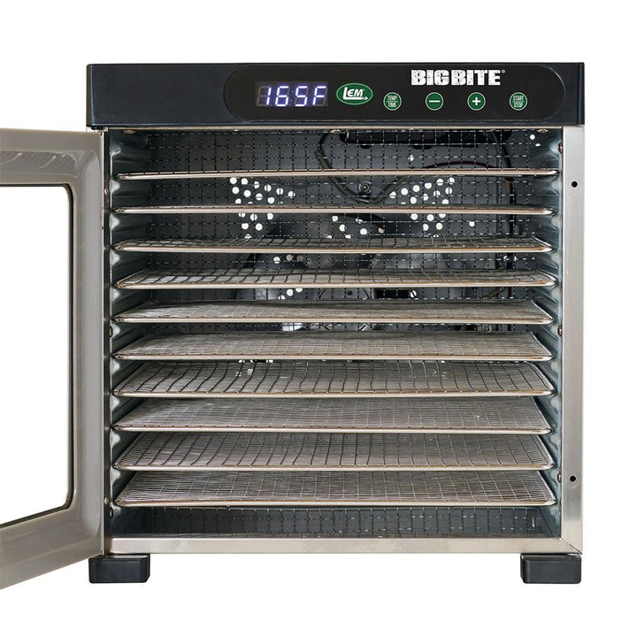 LEM 10-Tray Stainless Steel Dehydrator