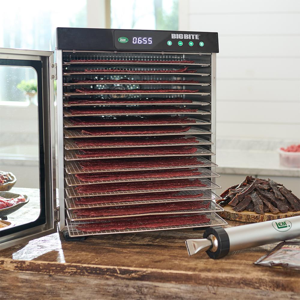 LEM 16-Tray Stainless Steel Dehydrator