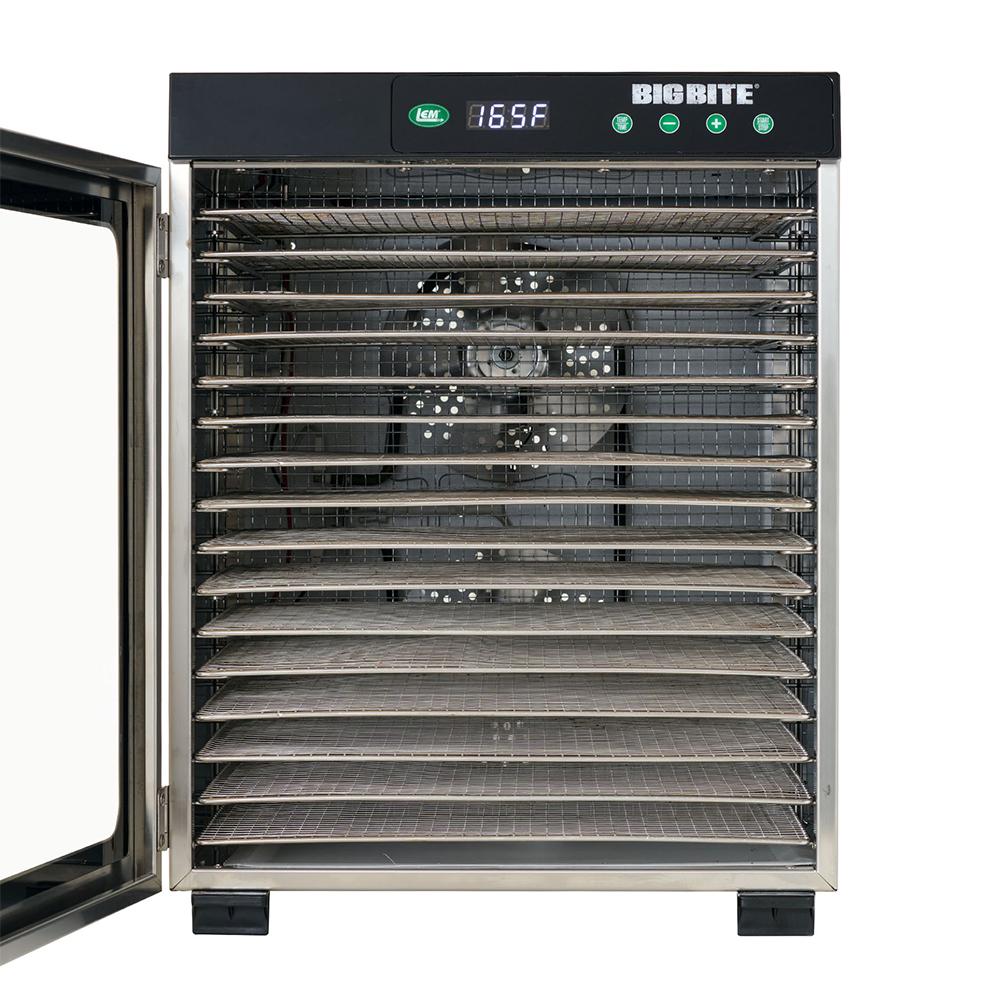 LEM 16-Tray Stainless Steel Dehydrator